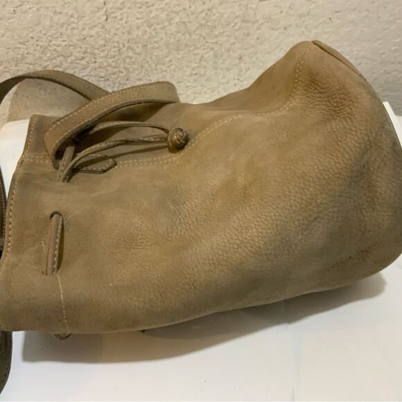Vintage Coach Sonoma Pebbled Nubuck leather Drawstring Bucket Bag #4931 - Picture 9 of 14